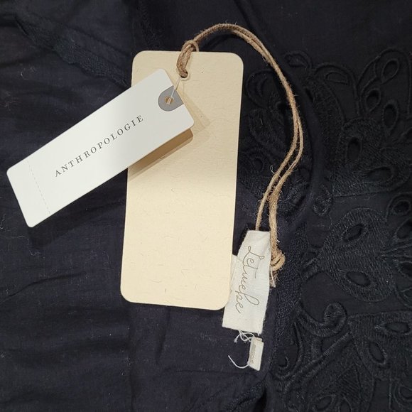 Anthropologie Let Me Be Lace Peplum Tank - Picture 8 of 11